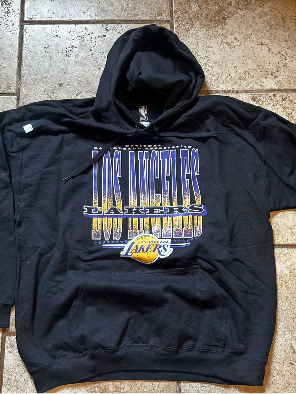 Los Angeles Lakers NBA Basketball Hoodie Sweatshirt Size XL